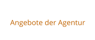 Angebote der Agentur